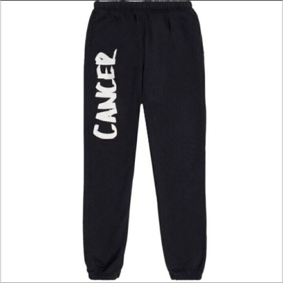 NWT Good American Zodiac Cancer Boyfriend Sweatpants Women's Size 2 - Picture 1 of 7
